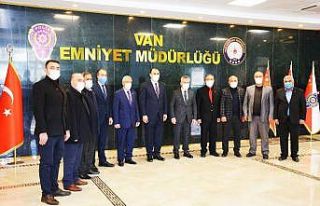 VANESOB’tan Emniyet Müdürü Karabağ’a ziyaret