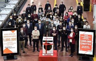 Vestel Beyaz Eşya 1 milyonuncu çamaşır kurutma...