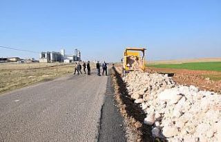 Viranşehir’de OSB yolu genişliyor