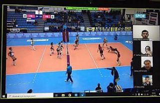 Voleybol İl temsilciliği Şubat ayı hakem ve gözlemci...