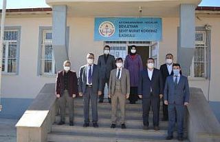 Yalçın eğitime başlanacak okulları inceledi