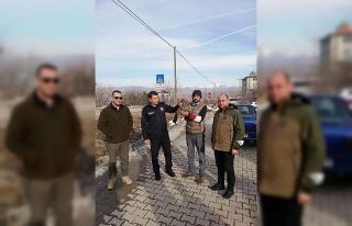 Yaralı Puhu kuşu tedavi altına alındı