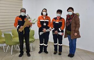 Yaşlı Konukevi’nde afet eğitimi