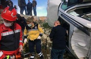 Yatağan’da sıkışmalı trafik kazası