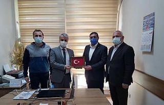 Yeni şube müdürlerine hayırlı olsun ziyareti