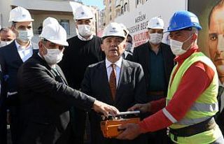 Yenişehir Belediyesi Kültür Kompleksinin temeli...