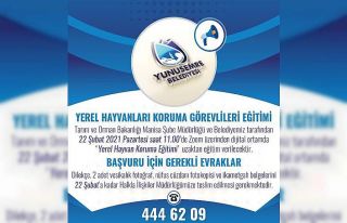 Yerel hayvan koruma görevlisi eğitimi verilecek