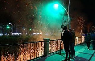 Yeşilırmak alev alev