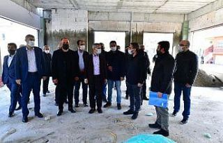 Yeşilyurt Belediyesi Gündüzbey sosyal tesislerinin...