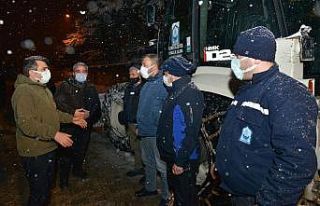 Yıldırım kar yağışına hazır