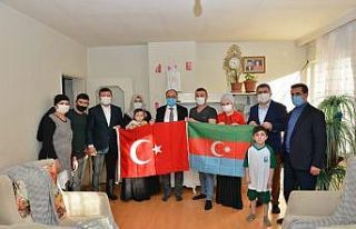 Yılmaz’dan Azerbaycanlı şehit ailelerine ziyaret