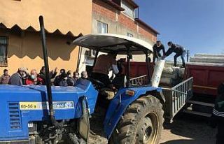 Yoğun karda zarar gören çiftçilere 3.5 milyonluk...