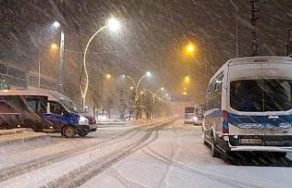 Yüksekova’da kar yağışı etkisini artırdı