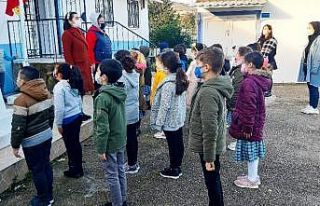 Yüz yüze eğitim Bodrum’da da başladı