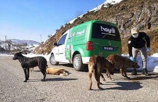 Zonguldak Polisi sokaktaki canları unutmadı