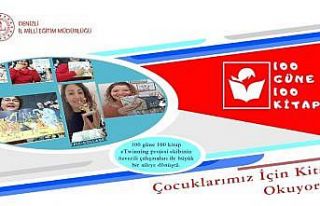 ’100 Güne 100 Kitap’ projesiyle öğrencilere...