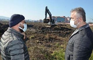 19 Mayıs’ta TOKİ konutları için çalışmalar...