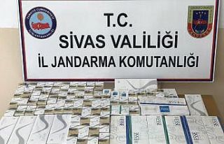 2 bin 690 paket gümrük kaçağı sigara ele geçirildi