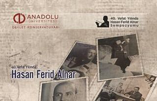 “40. Vefat Yılında Hasan Ferid Alnar" sempozyumu...