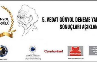 5. Vedat Günyol Deneme Yarışması’nın sonuçları...
