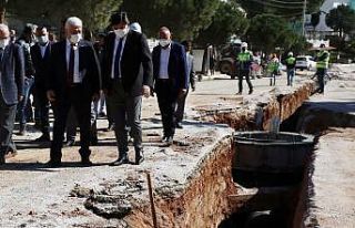 62 milyon TL’lik yatırımın 66 km’si tamamlandı