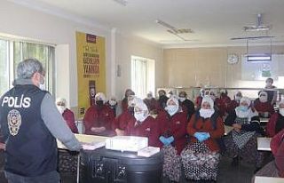 70 bayan KADES uygulaması hakkında bilgi verildi