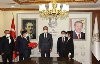 81 genç 81 bayrak devir teslimi Şanlıurfa’da...