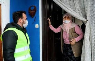 88 yaşındaki kadının duası vefa ekibini duygulandırdı