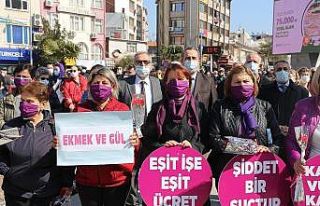 8 Mart Burhaniye’de kutlandı