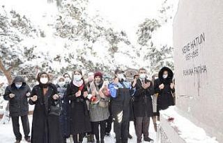 8 Mart Dünya kadınlar Günü’nde Nene Hatun mezarı...