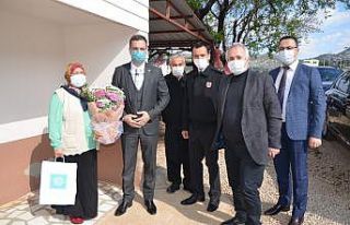 8 Mart’ta şehit eşleri ve anneleri unutulmadı