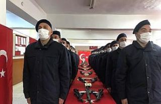 Acemi askerlere yemin töreni düzenlendi