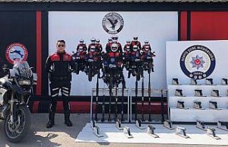 Adana’da 44 ruhsatsız silah ele geçirildi