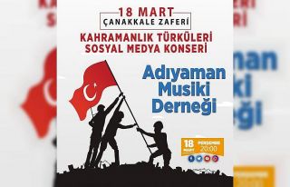 Adıyaman Belediyesinden kahramanlar için online...