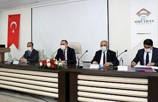 Adıyaman’da geniş kapsamlı korona virüs toplantısı...