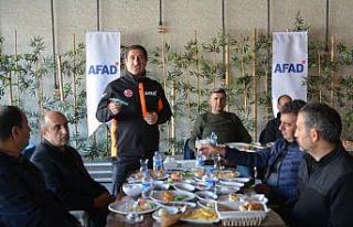 AFAD gazetecilerle bir araya geldi