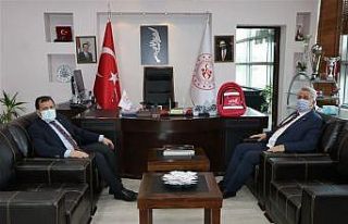 AFAD İl Müdürü Atsız, Gençlik ve Spor İl Müdürü...