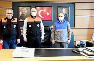 AFAD’dan Oral’a ziyaret