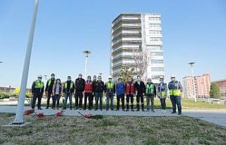 Afet eğitim tatbikatı gerçeği aratmadı