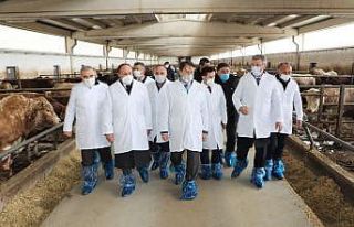 Afganistan Tarım Bakanı Anwar-Ul Haq Ahady Kayseri...