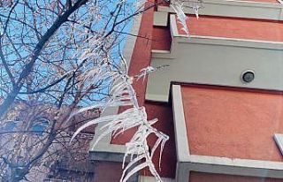 Ağrı Mart ayında dondu