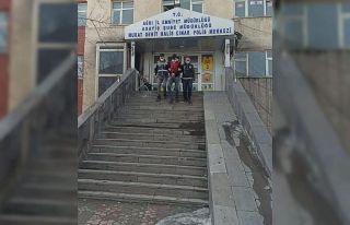 Ağrı’da birçok suçtan kaydı bulunan zanlı...
