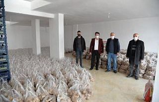 Ailelere patates ve soğan desteği