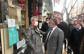 AK Parti İl Başkanı Yıldırım, esnafın sorunlarını...