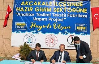 Akçakale’de fabrika için yatırımcı başvuruları...