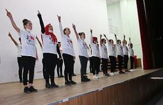 Akçakale’de İstiklal Marşı programı düzenlendi