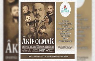 ‘Akif Olmak’ adli tiyatro oyunu Nevşehir’de...