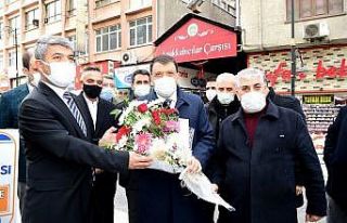 Akpınar esnafından Büyükşehir’e teşekkür