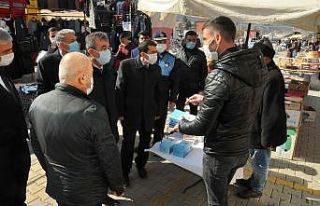 Akşehir’de pandemi denetimi