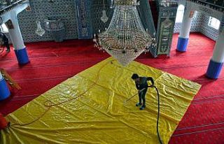 Alaplı Belediyesi, Ramazan ayı öncesinde cami temizliklerine...